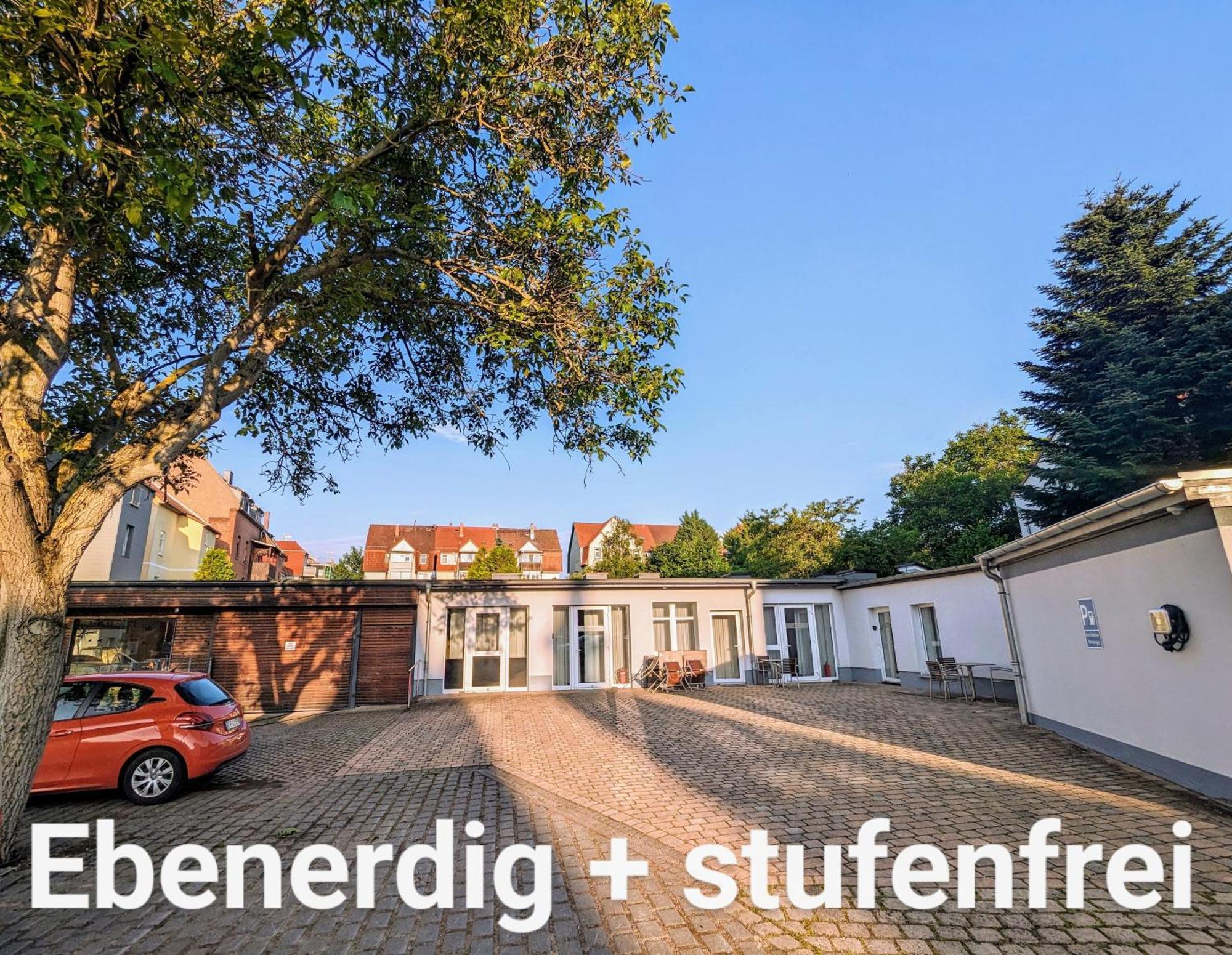 Fewo Urban Gotha-Apartment Friedenstein- Am Schlosspark- Parken An Der Der Tuer- Barrierefrei, 900 Meter Zum Bahnhof - Wallbox Zewnętrze zdjęcie