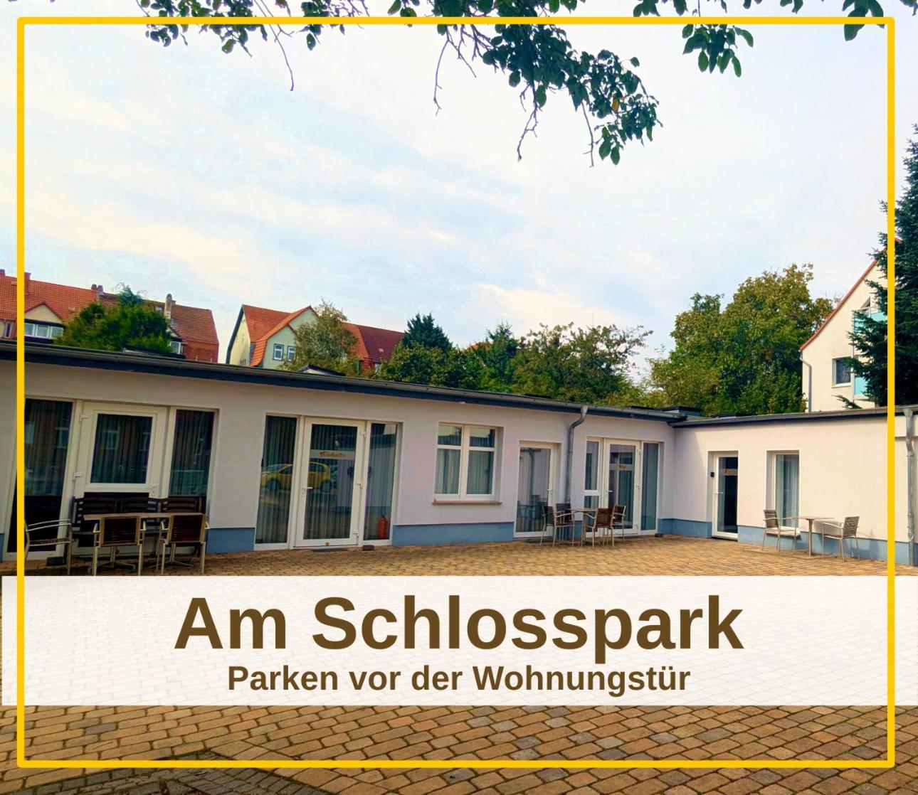 Fewo Urban Gotha-Apartment Friedenstein- Am Schlosspark- Parken An Der Der Tuer- Barrierefrei, 900 Meter Zum Bahnhof - Wallbox Zewnętrze zdjęcie
